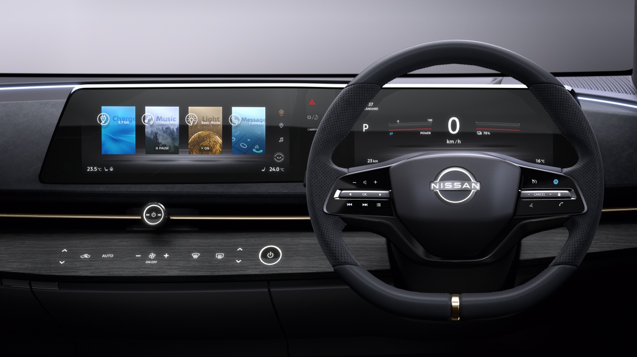 Nissan: per niente tablet ma un display composto da due schermi