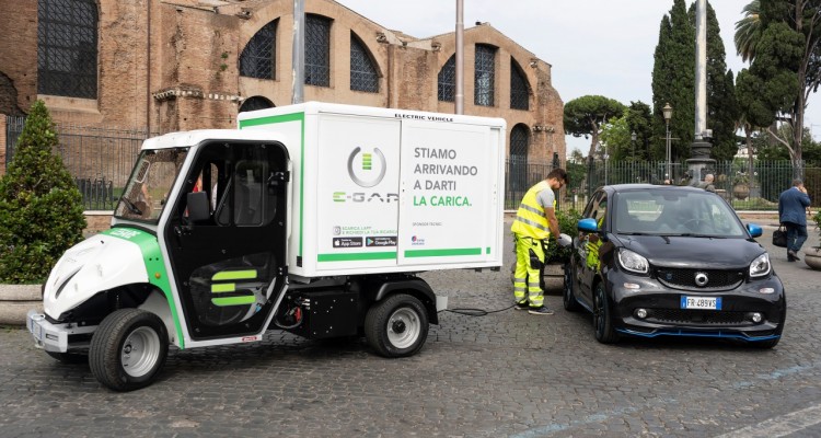 Milano: E-GAP, accordo con Merbag per ricarica elettrica on demand ai clienti della smart fortwo EQ