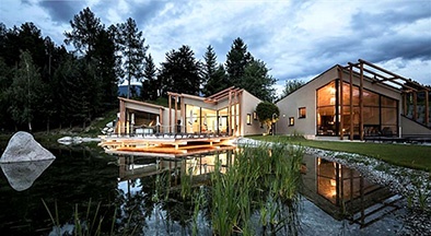 La casa sul lago delle emozioni: Seehof Nature Retreat di Naz, in Alto Adige