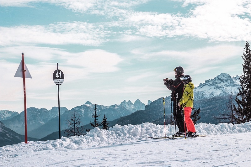 Le piste di Tofana-Freccia nel Cielo: pendenze da vertigine e panorama sulle Dolomiti