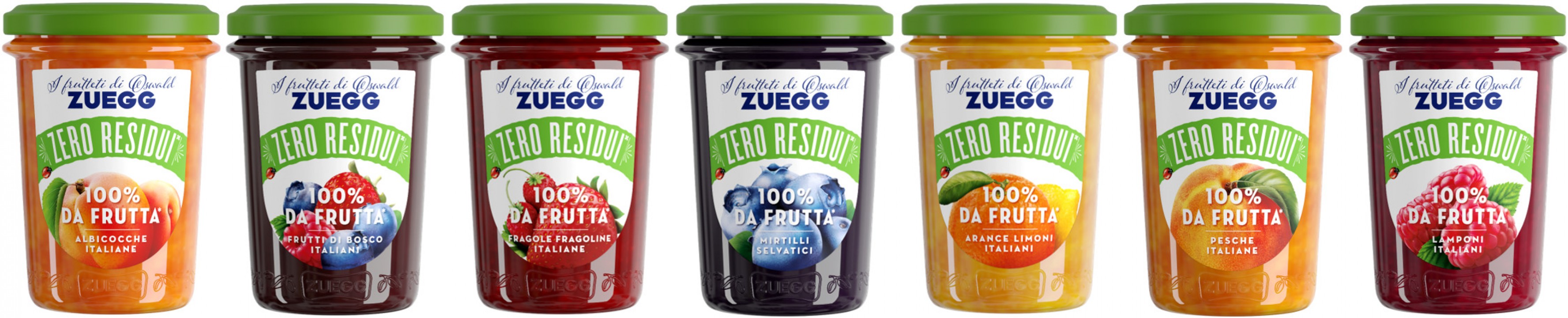Arrivano le composte Zuegg “zero residui 100% da frutta”